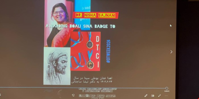نشان بوعلی سینا به نیشا ساجنانی اهدا شد 